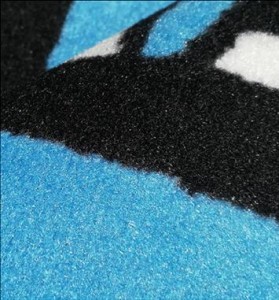 Customized Commerical Logo Rug Carpet with Rubber Backing for Entrance