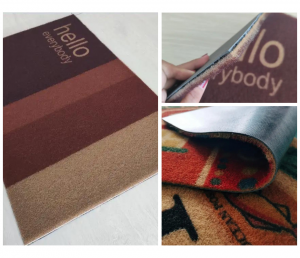Artificial Coir Doormat with Non-Slip Backing for Indoor and Outdoor