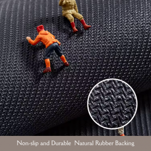 Oem Customized Non-slip and High Absorbent Rubber Bathroom Rubber Mat Floor Mat for Wet Area