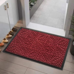 Polyester Carpet Doormat with Rubber Backing