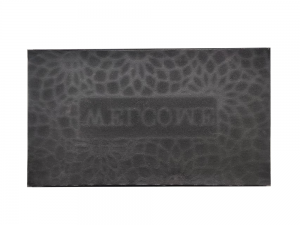 Texture Rectangular Recycled Rubber Outdoor Door Mat