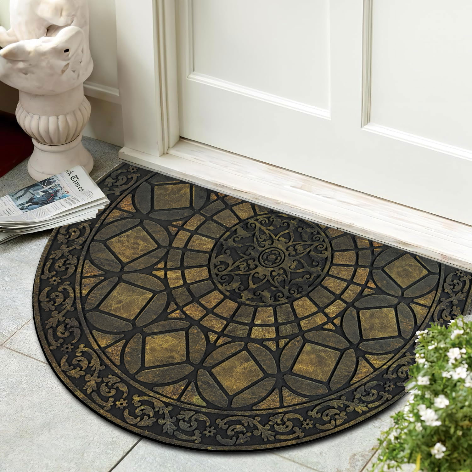 half round doormat 2