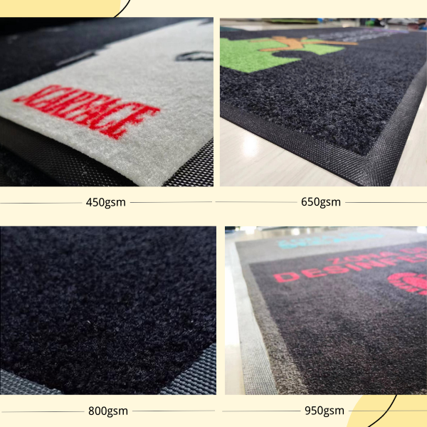 nylon rubber doormat