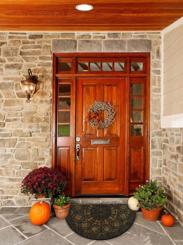 half round doormat 13